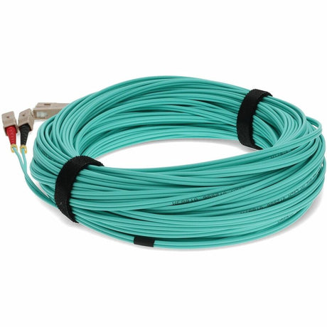 40M SC M/M OM3 AQUA FIBER UPC