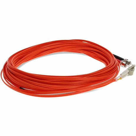 AddOn 40m LC (Male) to ST (Male) Orange OM1 Duplex Fiber OFNR (Riser-Rated) Patch Cable