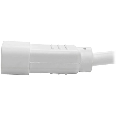 Eaton Tripp Lite Series Power Cord C14 to C15 - Heavy-Duty, 15A, 250V, 14 AWG, 3 ft. (0.91 m), White