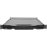 Eaton Tripp Lite Series NetDirector 8-Port 1U Rack-Mount Console HDMI KVM Switch with 17 in. LCD and IP Remote Access, Dual Rail, TAA