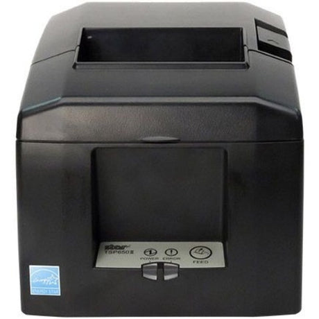 Star Micronics TSP650II Thermal Printer, Ethernet, CloudPRNT, USB, Two Peripheral USB - Auto Cutter, External Power Supply Included, Gray