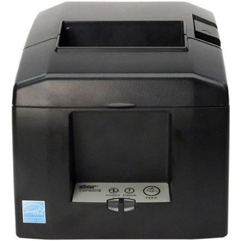 Star Micronics TSP650II Thermal Printer, Ethernet, CloudPRNT, USB, Two Peripheral USB - Auto Cutter, External Power Supply Included, Gray