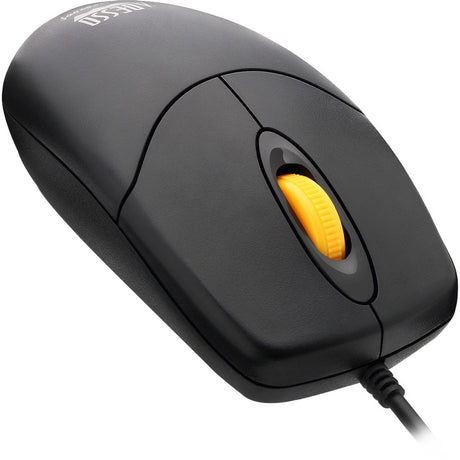 Adesso iMouse W3 Waterproof Antimicrobial Mouse with Magnetic Scroll Wheel
