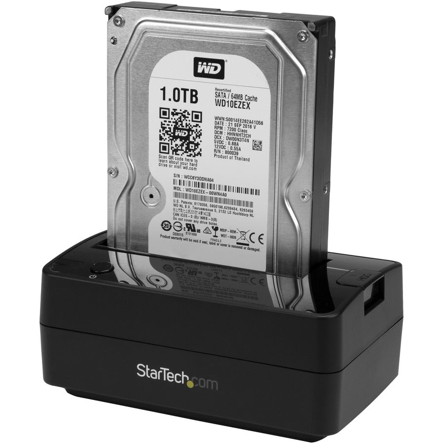 StarTech.com Single Bay USB 3.1 / eSATA to SATA Hard Drive Docking Station, USB 3.1 (10 Gbps)/eSATA Hard Drive Dock, 2.5/3.5" SATA HDD/SSD