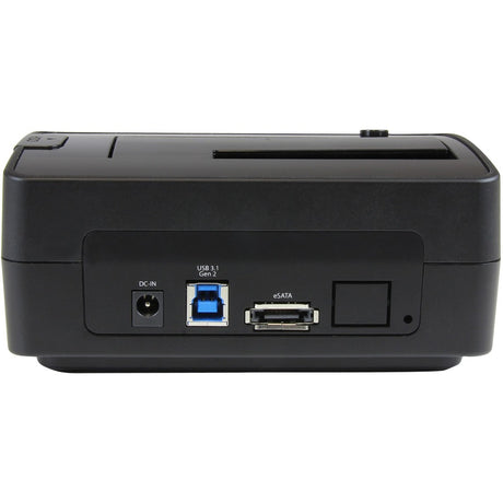 StarTech.com Single Bay USB 3.1 / eSATA to SATA Hard Drive Docking Station, USB 3.1 (10 Gbps)/eSATA Hard Drive Dock, 2.5/3.5" SATA HDD/SSD