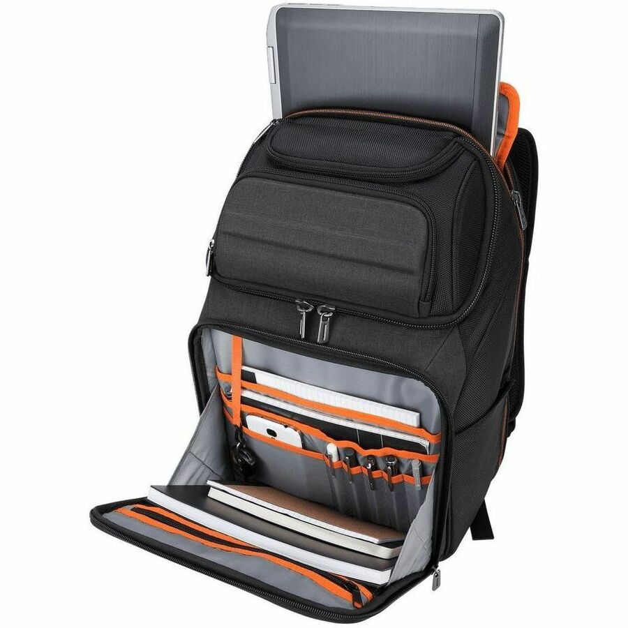 Targus CitySmart TSB895 Carrying Case Rugged (Backpack) for 15.6" to 16" Notebook - Gray - TAA Compliant