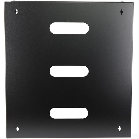 StarTech.com 12U Wall Mount Rack, 14in Deep, 19 inch Wall Mount Network Rack, Wall Mounting Patch Panel Bracket for Switch/IT Equipment