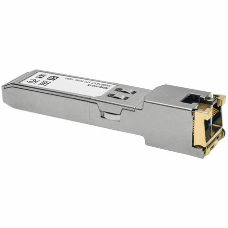 Eaton Tripp Lite Series Cisco-Compatible GLC-T SFP Mini Transceiver, 1000Base-TX Copper RJ45, Cat5e, Cat6, 328.08 ft. (100 m)