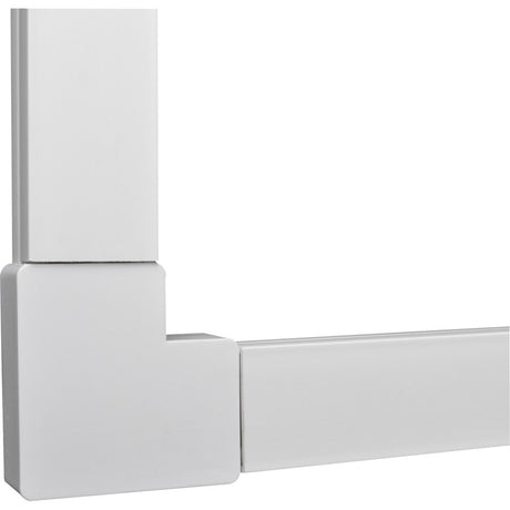 Eaton Tripp Lite Series Raceway L Connector, 20 Pack, White, TAA