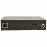 Eaton Tripp Lite Series DisplayPort over IP Extender Receiver over Cat5/Cat6, RS-232 Serial and IR Control, 1080p 60 Hz, 328 ft. (100 m), TAA