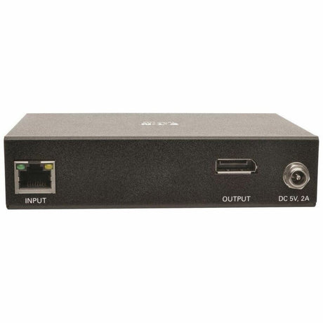 Eaton Tripp Lite Series DisplayPort over IP Extender Receiver over Cat5/Cat6, RS-232 Serial and IR Control, 1080p 60 Hz, 328 ft. (100 m), TAA