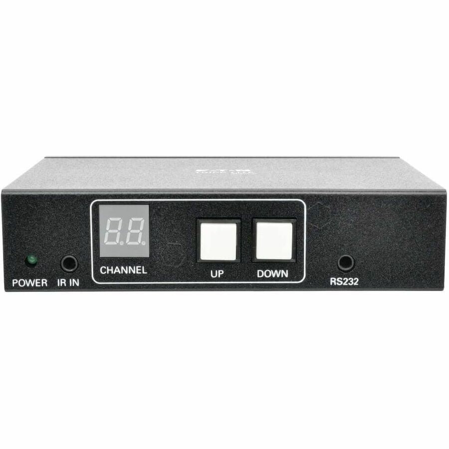 Eaton Tripp Lite Series DisplayPort over IP Extender Receiver over Cat5/Cat6, RS-232 Serial and IR Control, 1080p 60 Hz, 328 ft. (100 m), TAA