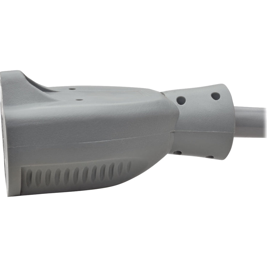 Eaton Tripp Lite Series Hospital-Grade Extension Cord, NEMA 5-15P to NEMA 5-15R - Green Dot, 13A, 125V, 16 AWG, 6 ft. (1.83 m), Gray