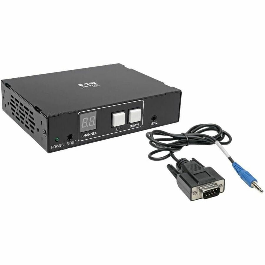 Eaton Tripp Lite Series DVI/HDMI over IP Extender Transmitter over Cat5/Cat6, RS-232 Serial and IR Control, 1920 x 1080 (1080p), 328 ft. (100 m), TAA
