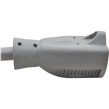 Eaton Tripp Lite Series Hospital-Grade Extension Cord, NEMA 5-15P to NEMA 5-15R - Green Dot, 15A, 125V, 14 AWG, 15 ft. (4.57 m), Gray