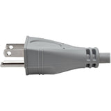 Eaton Tripp Lite Series Hospital-Grade Extension Cord, NEMA 5-15P to NEMA 5-15R - Green Dot, 15A, 125V, 14 AWG, 15 ft. (4.57 m), Gray