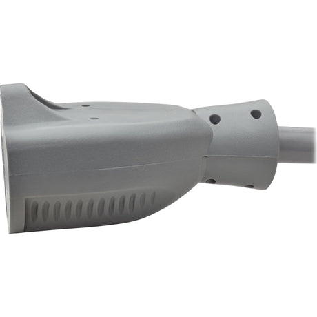 Eaton Tripp Lite Series Hospital-Grade Extension Cord, NEMA 5-15P to NEMA 5-15R - Green Dot, 15A, 125V, 14 AWG, 15 ft. (4.57 m), Gray