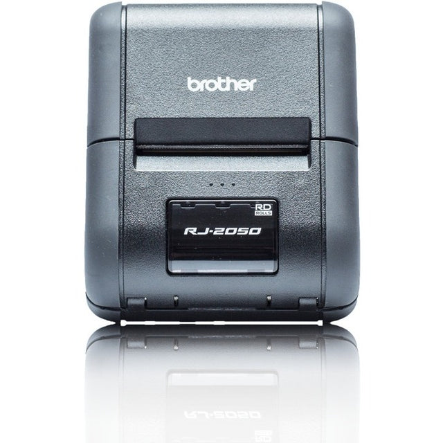 Brother RuggedJet RJ-2050 Direct Thermal Printer - Monochrome - Portable - Receipt Print - USB - Bluetooth - Wireless LAN - Battery Included