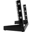 StarTech.com 2-Post 8U Desktop Server Rack, Open Frame 19in Computer Rack, Small Home/Office Rack for AV / Studio / Data / IT Equipment