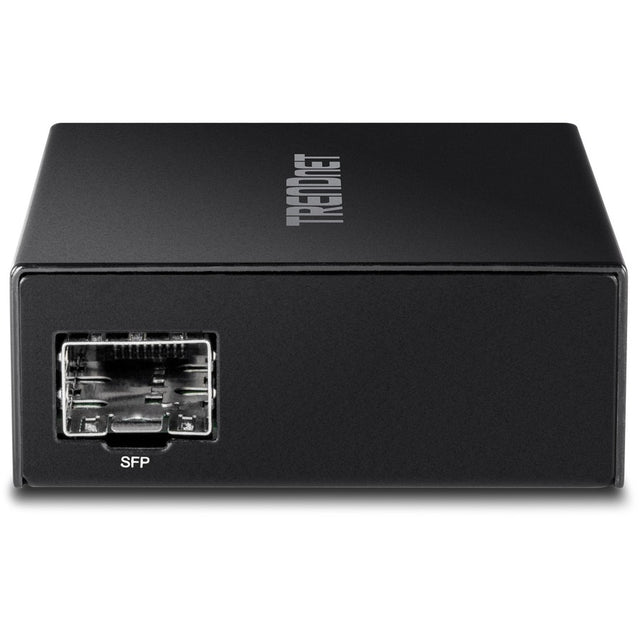 TRENDnet 1000BASE-T to SFP Fiber Media Converter; Gigabit Ethernet to SFP Media Converter; 4Gbps Switching Capactiy; TFC-GSFP