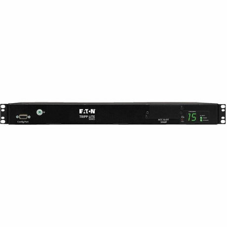 Eaton Tripp Lite Series 2.4kW Single-Phase Local Metered Automatic Transfer Switch PDU, Two 200-240V C14 Inlets, 10 C13 Outputs, 1U, TAA