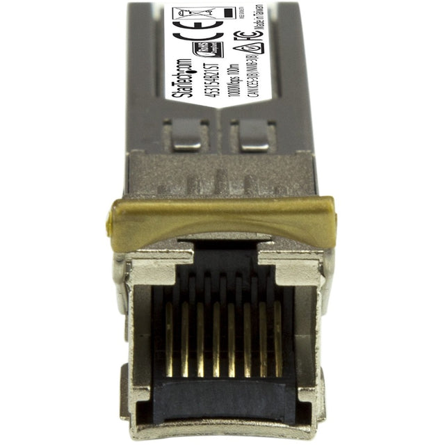 StarTech.com HPE 453154-B21 Compatible SFP Module - 1000BASE-T - 1GE Gigabit Ethernet SFP SFP to RJ45 Cat6/Cat5e - 100m