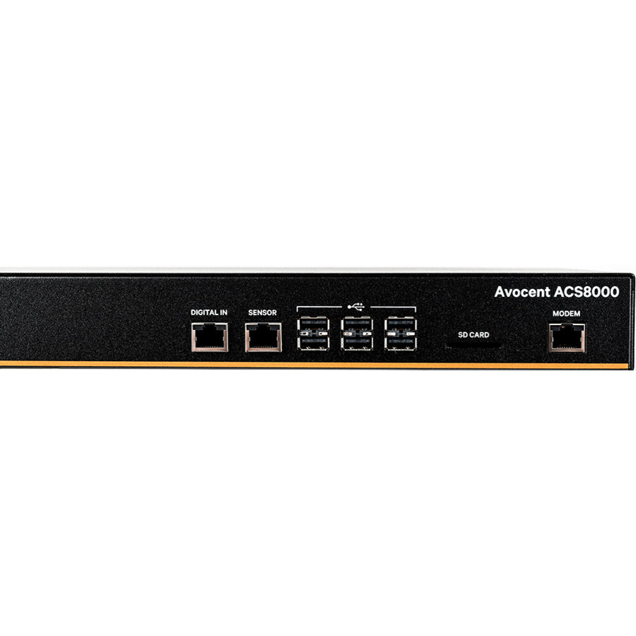 Vertiv Avocent 8-port ACS8000 Console System with dual AC Power Supply, non-TAA