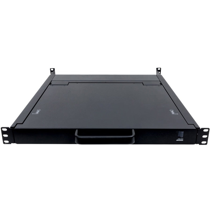 Rack Solutions 1U Sliding KVM with Keyboard, Trackpad and 17in Monitor (1 KVM Port)