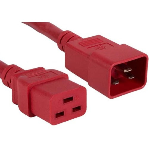 2FT RED C19 TO C20 POWER CORD