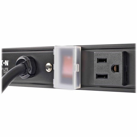 Eaton Tripp Lite Series 12-Outlet Vertical Power Strip, 120V, 15A, NEMA 5-15P, 15 ft. (4.57 m) Cord, 36 in., Black Housing