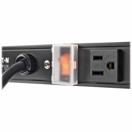 Eaton Tripp Lite Series 8-Outlet Vertical Power Strip, 120V, 15A, NEMA 5-15P, 15 ft. (4.57 m) Cord, 24 in., Black Housing