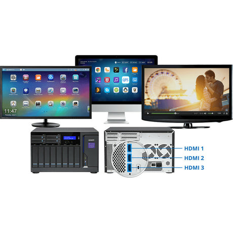 QNAP Turbo NAS TVS-1282-I7-64G SAN/NAS Storage System