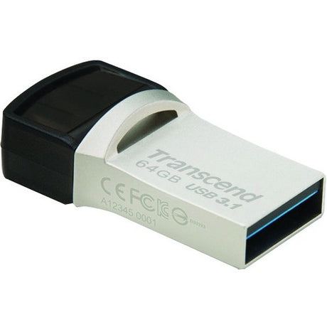 64GB JETFLASH 890 SILVER USB3.1