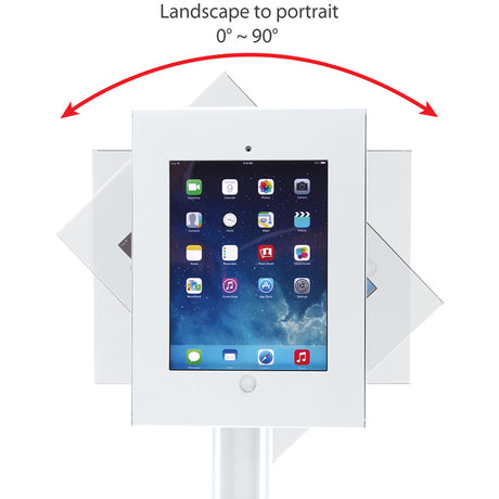 SIIG Security Countertop Kiosk & POS Stand for iPad