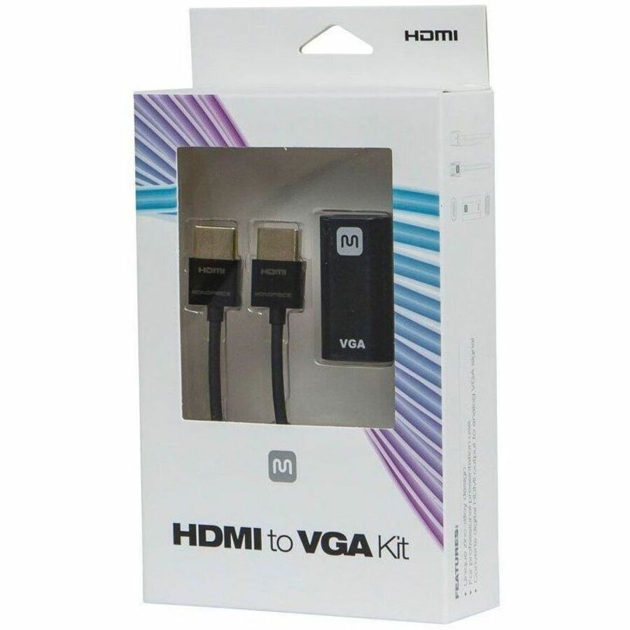 Monoprice HDMI to VGA Kit