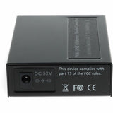 AddOn 10/100/1000Base-TX(RJ-45) to 2 Open SFP Port POE+ Media Converter