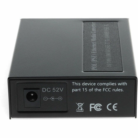 AddOn 10/100/1000Base-TX(RJ-45) to 2 Open SFP Port POE+ Media Converter