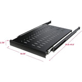 19IN 1U SLIDING SHELF 25IN DEEP