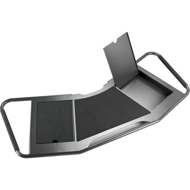 LARGE SHELF W/ STORAGE BLACK