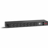 APC NetShelter Rack PDU, Switched, 1U, 1.4kW 120V 15A, (8)NEMA 5-15P outlets