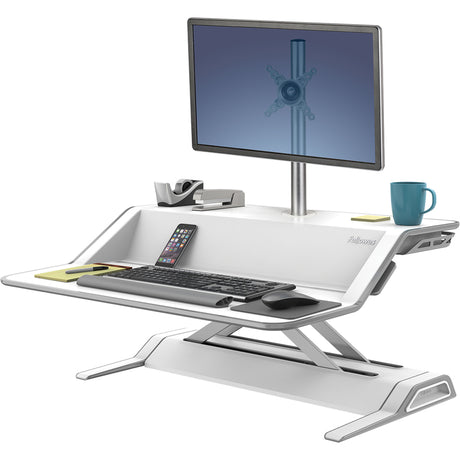 Fellowes Lotus&trade; Single Monitor Arm Kit