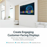 StarTech.com Flat Screen TV Wall Mount - Tilting - For 32" to 75" TVs - Steel - VESA TV Mount - Monitor Wall Mount