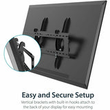 StarTech.com Flat Screen TV Wall Mount - Tilting - For 32" to 75" TVs - Steel - VESA TV Mount - Monitor Wall Mount
