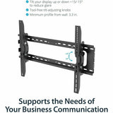 StarTech.com Flat Screen TV Wall Mount - Tilting - For 32" to 75" TVs - Steel - VESA TV Mount - Monitor Wall Mount