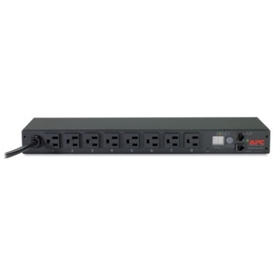 Rack PDU, Metered, 1U, 15A, 100/120V, (8) 5-15