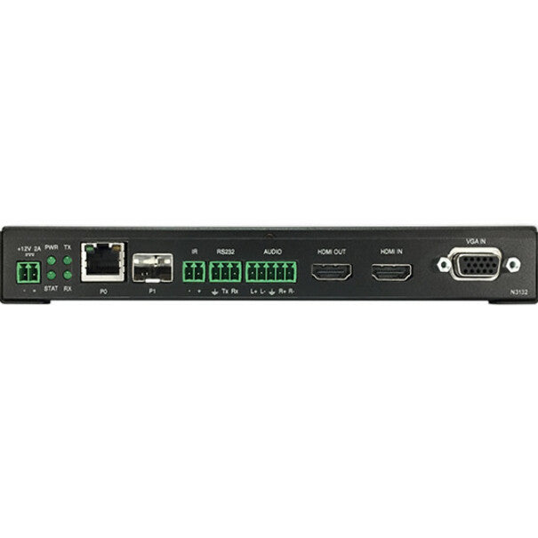 AMX H.264 Compressed Video over IP Encoder, PoE, SFP, HDMI, USB for Record