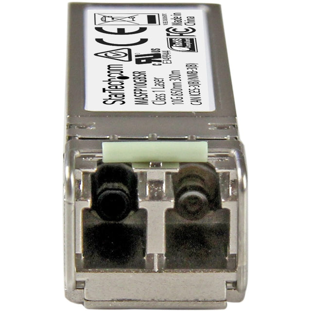 StarTech.com Cisco Meraki MA-SFP-10GB-SR Comp. SFP+ Module - 10GBASE-SR - 10GbE Gigabit Ethernet Multimode Fiber MMF Optic Transceiver