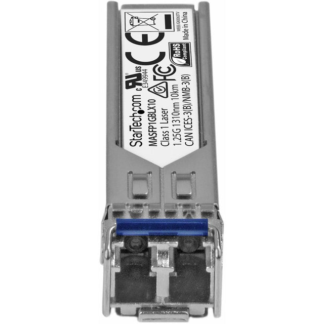 StarTech.com Cisco Meraki MA-SFP-1GB-LX10 Comp. SFP Module - 1000BASE-LX - 1GbE Gigabit Ethernet SFP Single Mode Fiber SMF Optic Transceiver