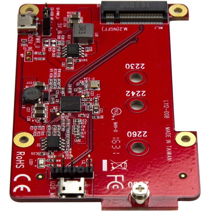 StarTech.com Raspberry Pi Board &acirc;&euro;" USB 2.0 480Mbps &acirc;&euro;" USB to M.2 SATA Converter &acirc;&euro;" USB to SATA Raspberry Pi SSD
