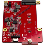 StarTech.com Raspberry Pi Board &acirc;&euro;" USB 2.0 480Mbps &acirc;&euro;" USB to M.2 SATA Converter &acirc;&euro;" USB to SATA Raspberry Pi SSD